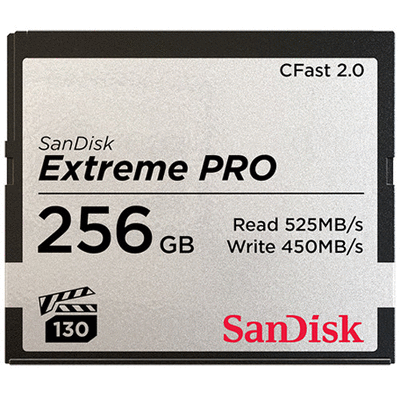 SanDisk 256GB Extreme PRO CFast 2.0 Price Watch and Comparison