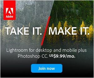 7.99 a month adobe creative cloud photography